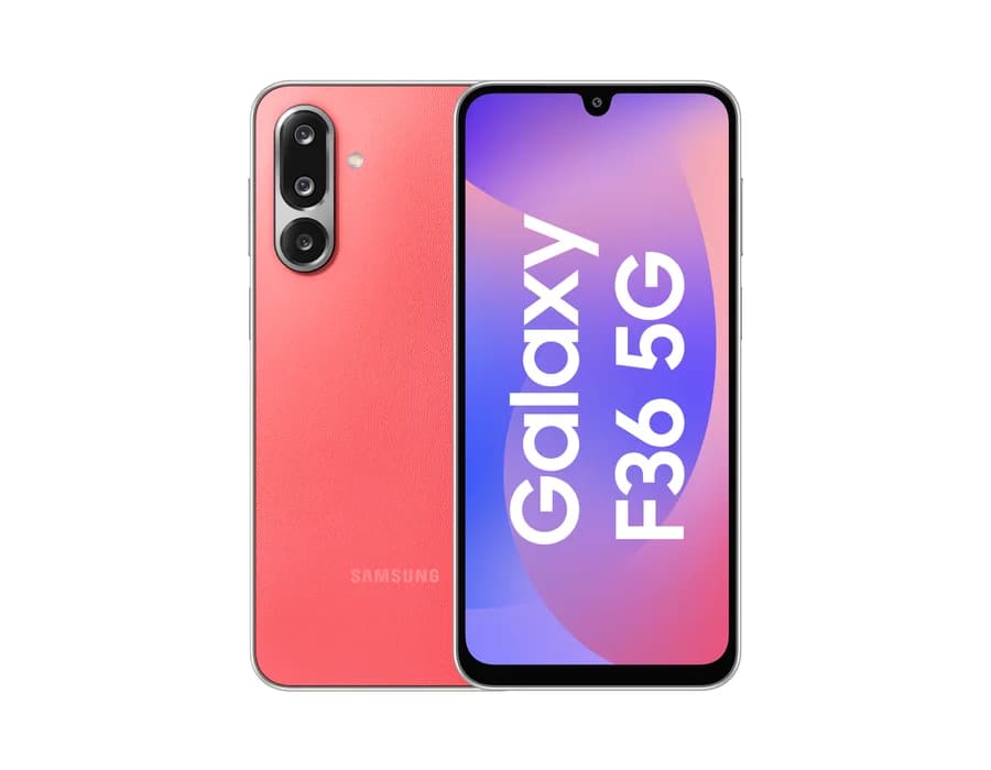Samsung Galaxy F36 5G (6 GB RAM, 128 GB) – Coral Red