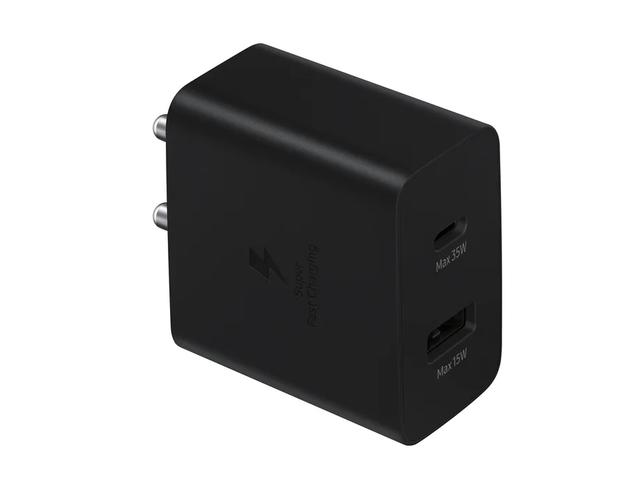 Samsung EP-TA220N 35W Power Adapter Duo_TA220 – Black – EP-TA220NBNGIN