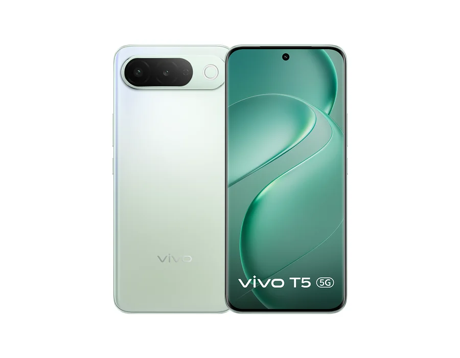 vivo T5 5G (8GB RAM, 128GB) – Silver Green
