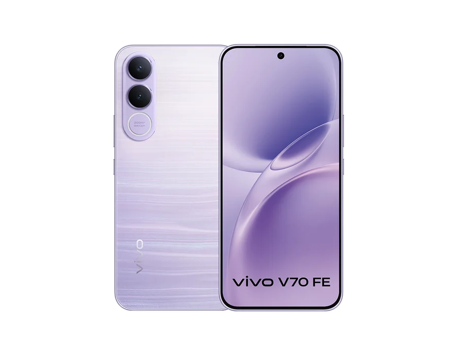 vivo V70 FE (12GB RAM, 256GB) – Northern Lights Purple