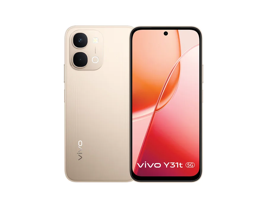 vivo Y31t 5G (6GB RAM, 128GB) – Golden Mist