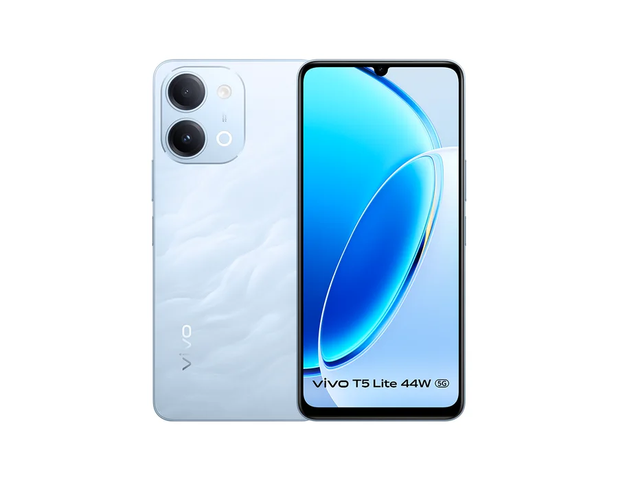 vivo T5 Lite 44W 5G (6GB RAM, 256GB) – Wave Blue