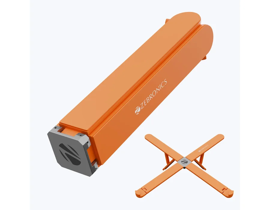 Zebronics NS2500 Laptop Stand — Orange