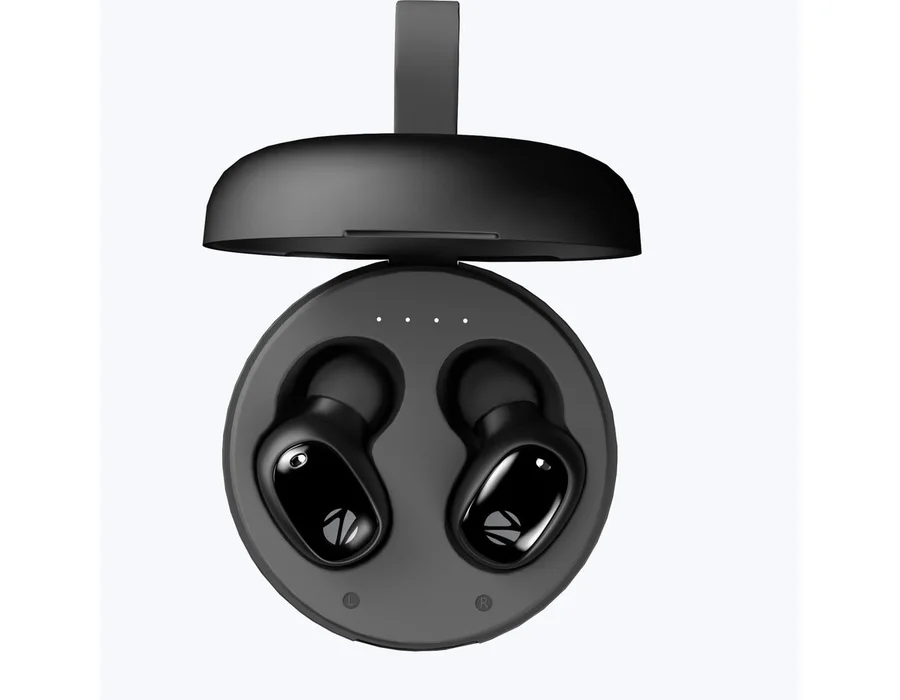 Zebronics Sound Bomb 1 Wireless Earbuds — Black+Grey