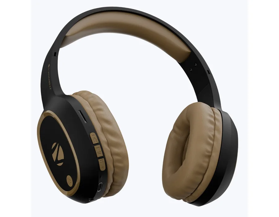 Zebronics Thunder Wireless Headphone — Brown