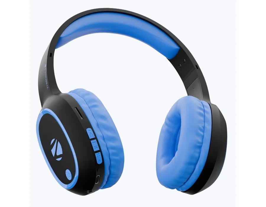 Zebronics Thunder Wireless Headphone — Blue