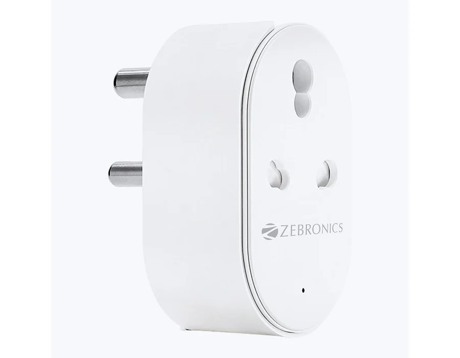 Zebronics SP116 (16A) Smart WiFi Plug (compatible with Google Assistant & Alexa)