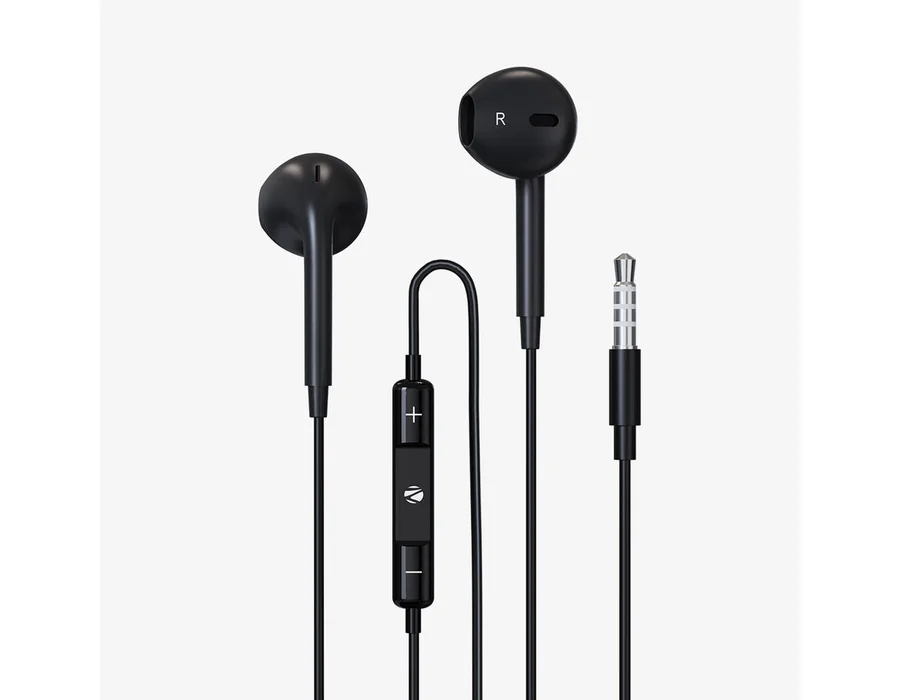 Zebronics Buds 30 Earphone — Black