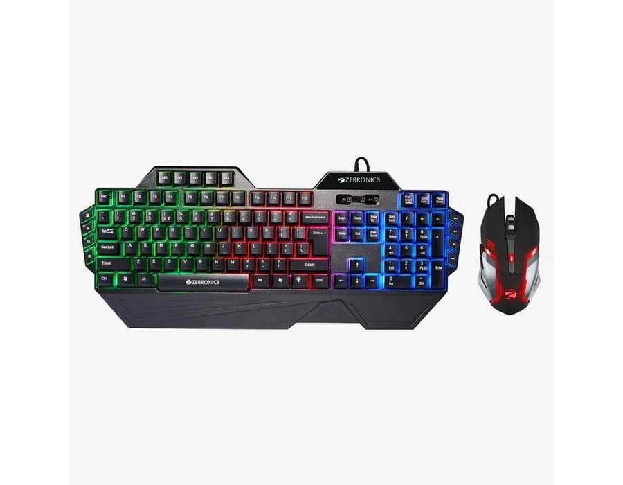Zebronics Optimus Wired Combo — Black