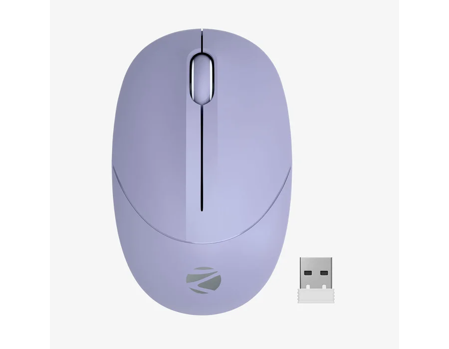 Zebronics Panther Wireless Mouse — Purple