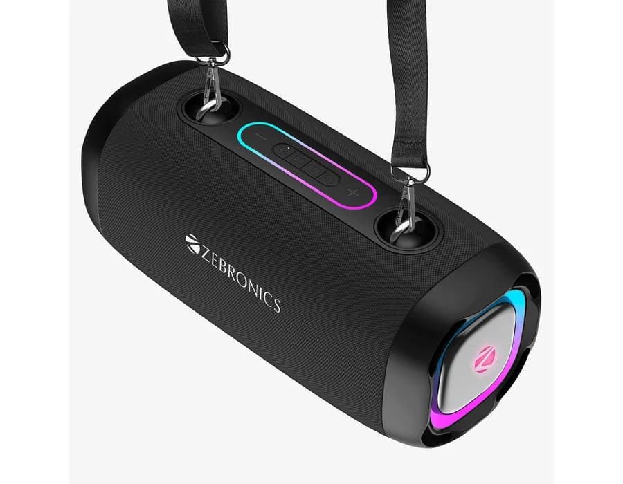 Zebronics Sound Feast 85 Wireless (30W) Party Speaker — Black