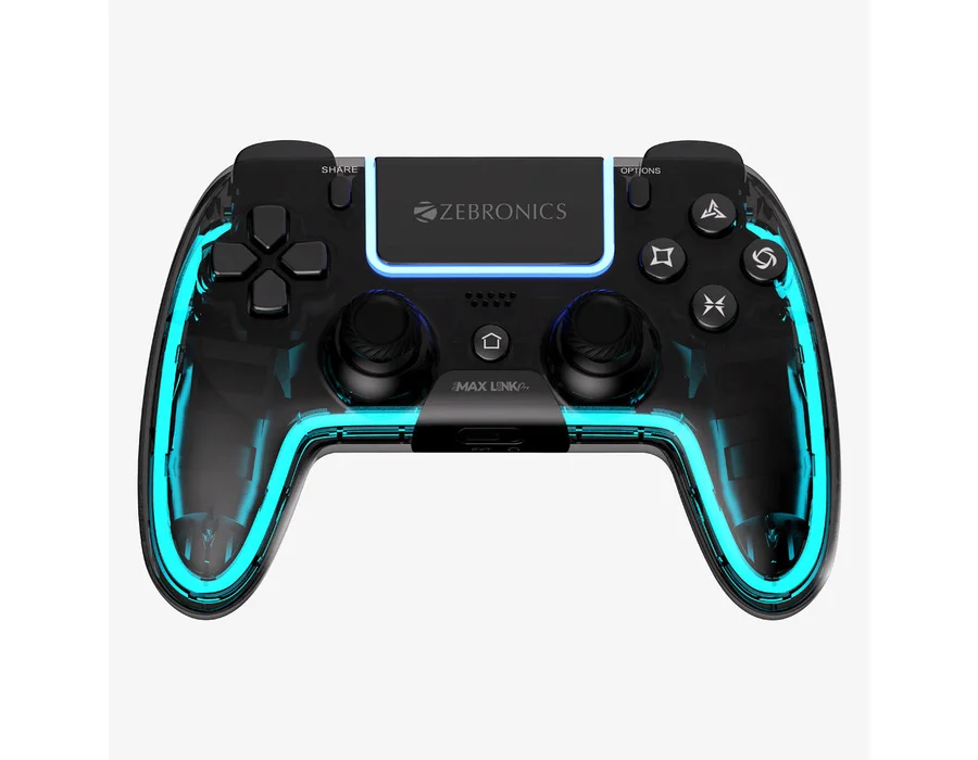 Zebronics Max Link Pro Wireless Controller for PS4, PS3, Windows, iOS, Android