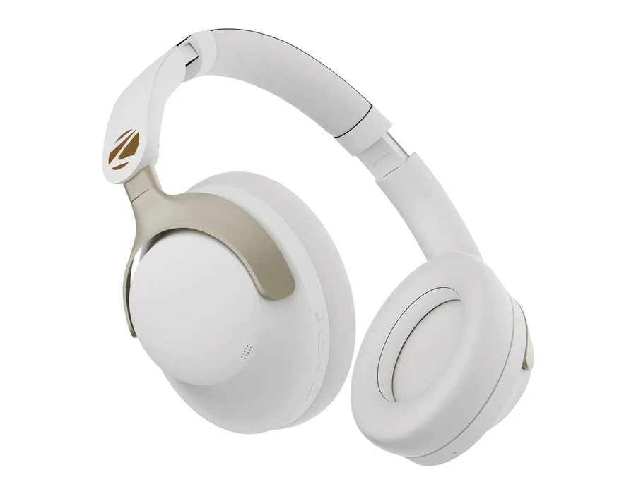 Zebronics Silencio 111 50db Hybrid ANC Headphones — White