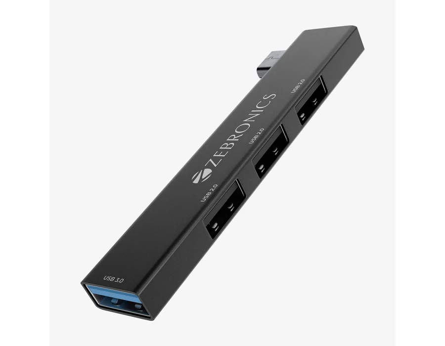 Zebronics TA210U Hub (Type C to 4 x USB Ports)