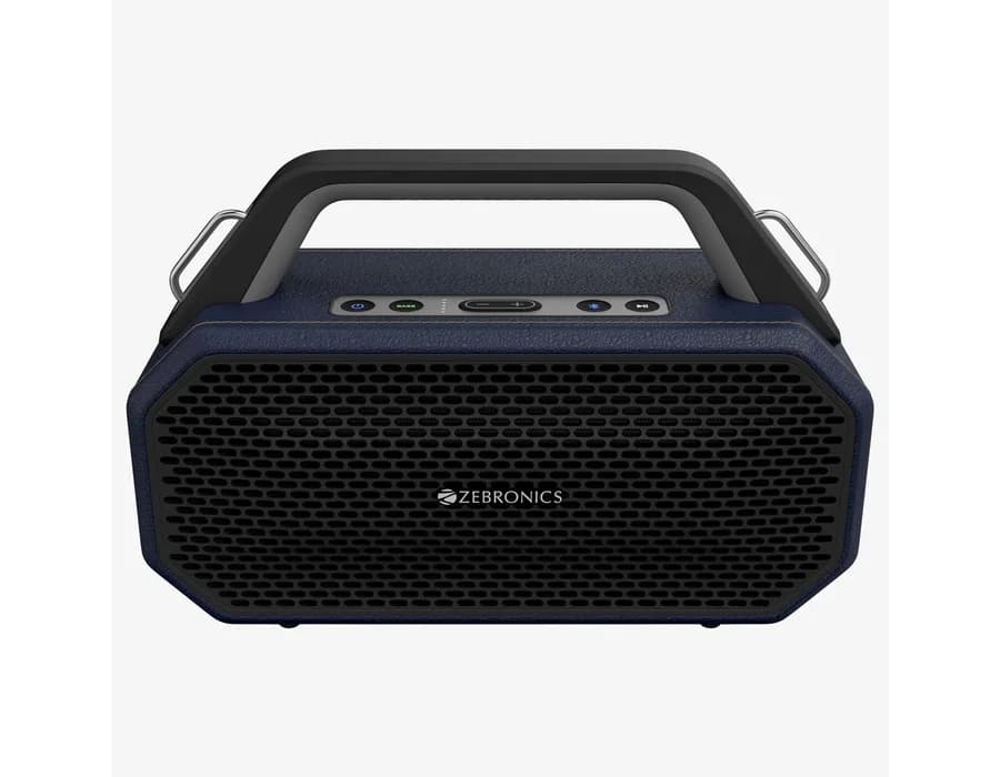 Zebronics Prima (90W) Portable Bluetooth Speaker — Blue