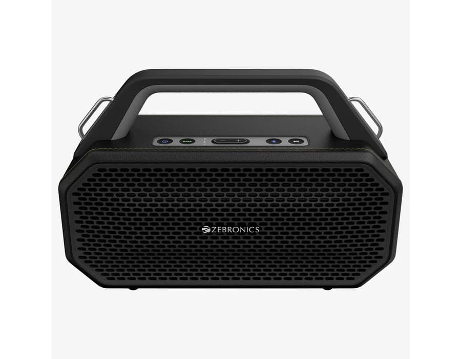 Zebronics Prima (90W) Portable Bluetooth Speaker — Black