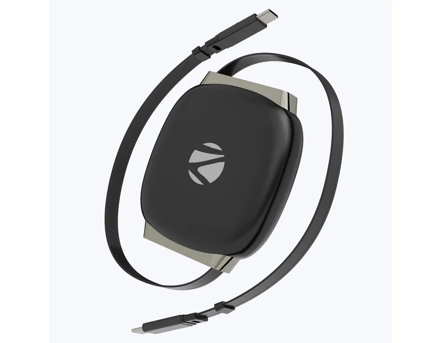 Zebronics WATTZ 100RCC1 Type C to Type C 100W Cable — Black