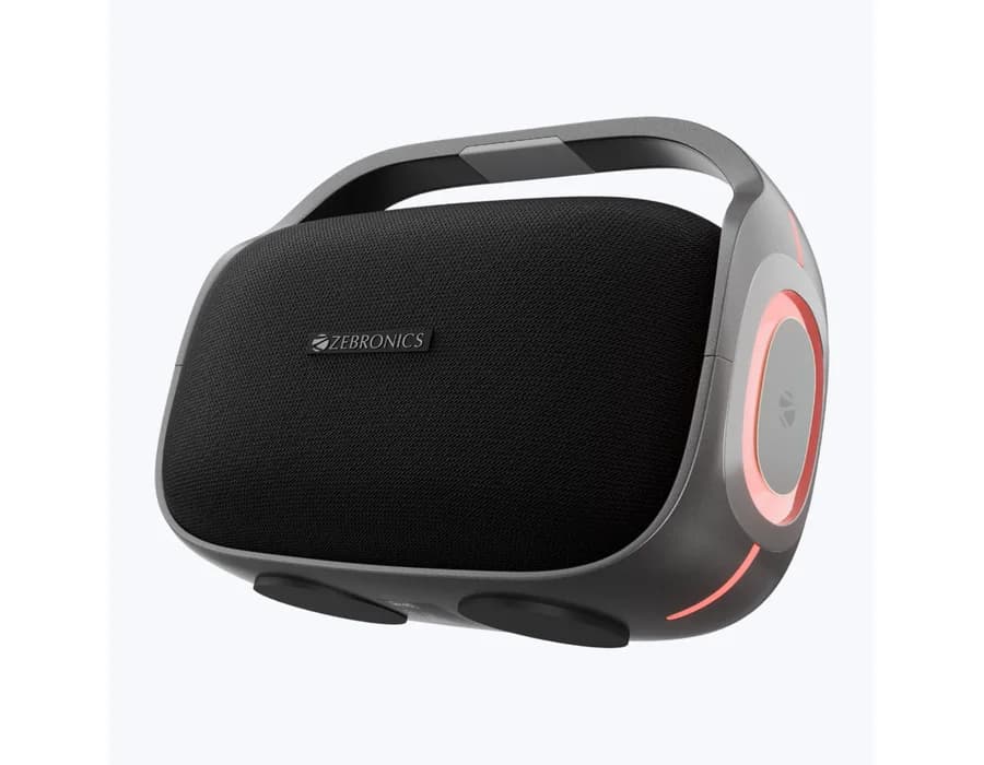 Zebronics Sound Feast 270 (60W) Wireless Bluetooth Speaker — Silver Grey