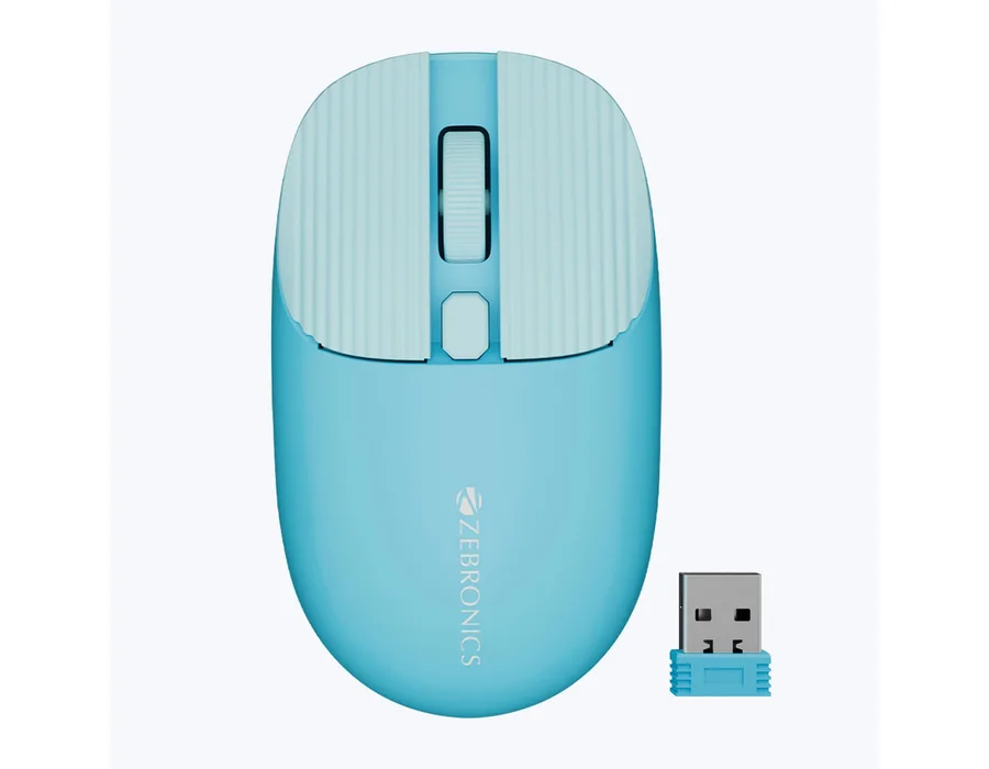 Zebronics Freego Pro Wireless Mouse — Blue