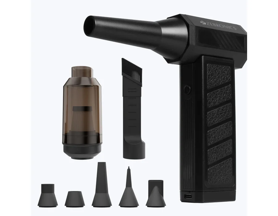 Zebronics Airgun 900 (Handheld High Speed Air Duster - Blower + Vaccum)