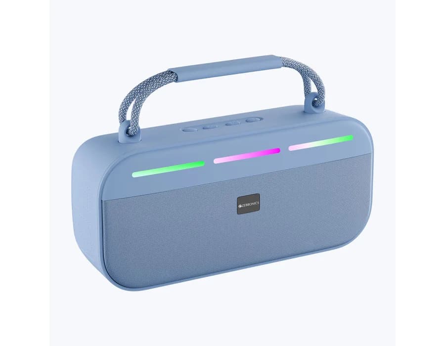 Zebronics Sound Feast 45 (20W) Wireless Bluetooth Speaker — Blue