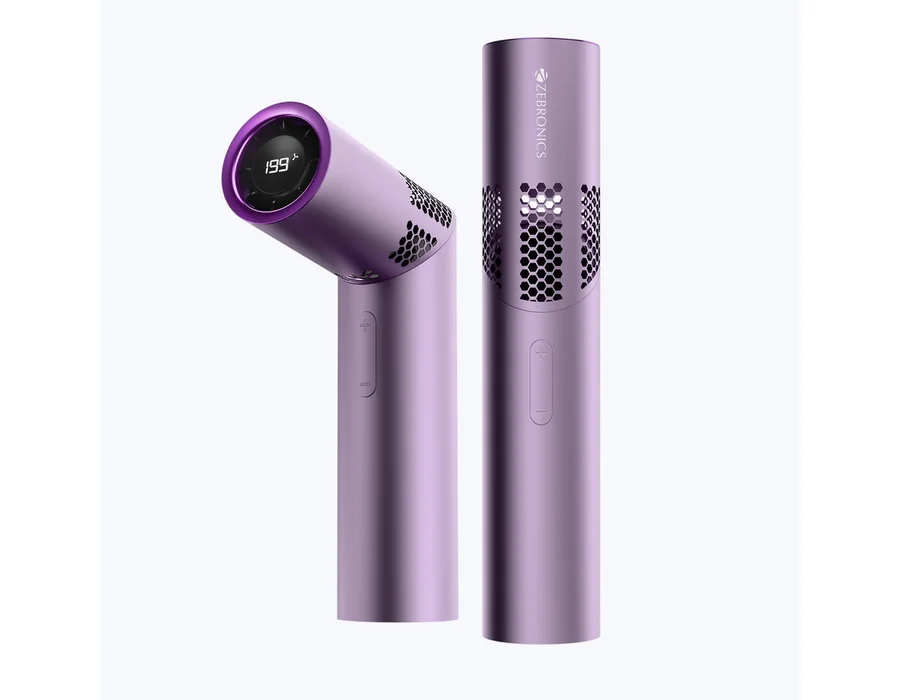 Zebronics Heat Buster 600 Hand Fan — Metallic Lilac