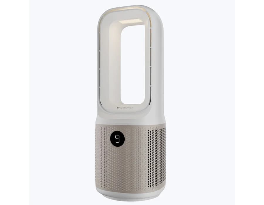 Zebronics Heat Buster 1500 Desk Fan — Champagne Gold