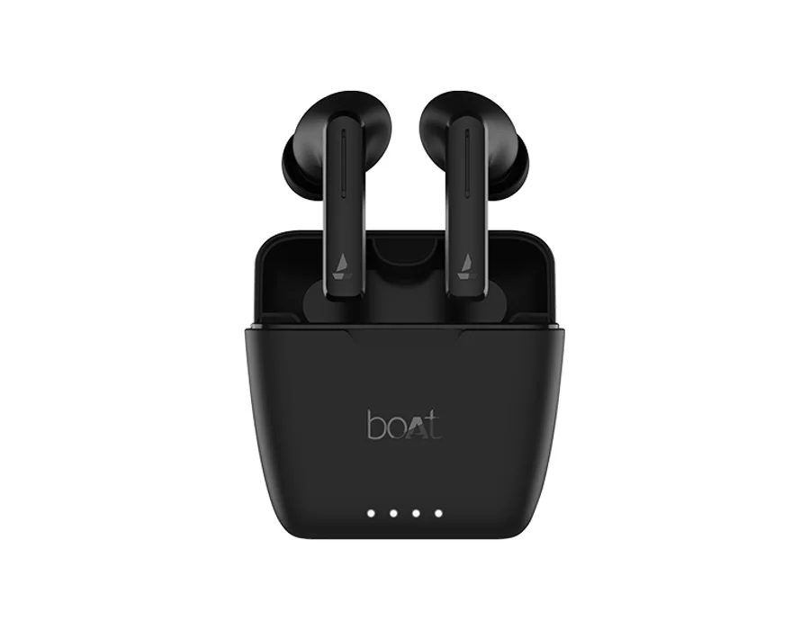 boAt Airdopes 601 ANC — Black
