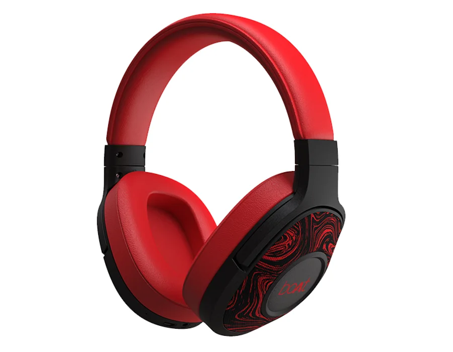 boAt Rockerz 550 — Red