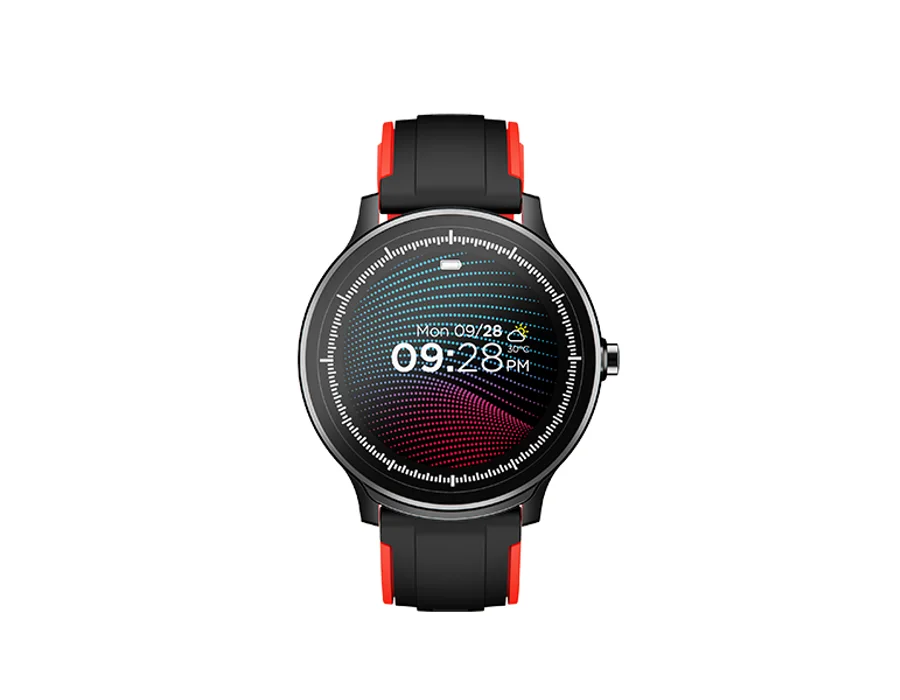 boAt Watch Delta — Vivid Red