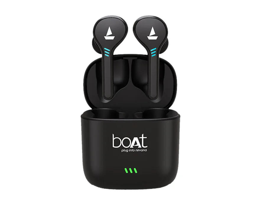 boAt Airdopes 433 — Black