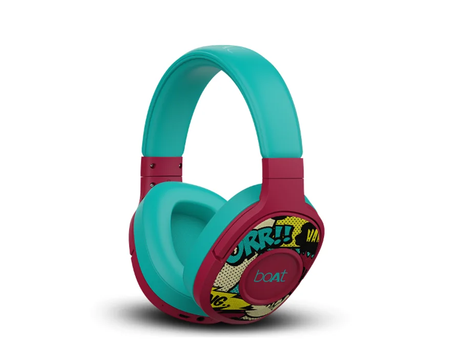 boAt Rockerz 558 — Maroon Maverick