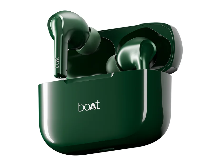 boAt Airdopes 161 — Olive Green