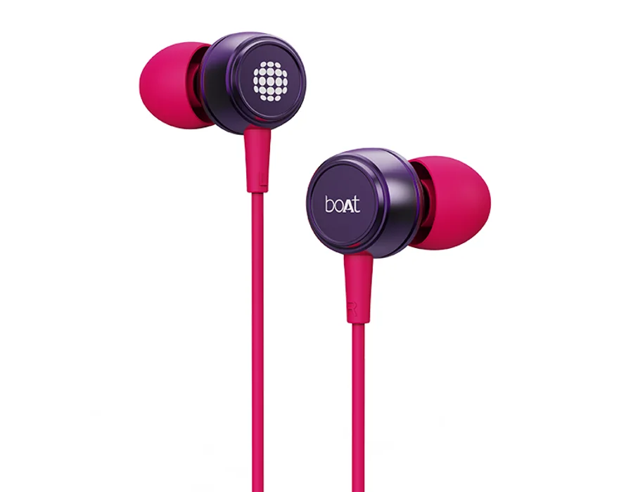 boAt Bassheads 172 Sunburn Edition — Techno Purple