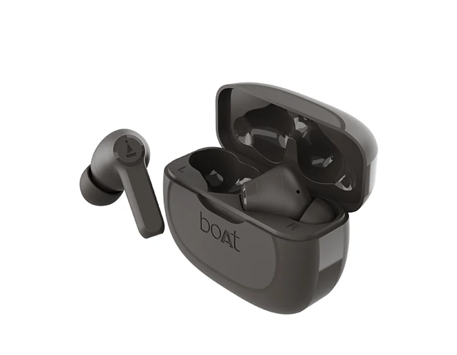 boAt Airdopes 393 ANC — Grey