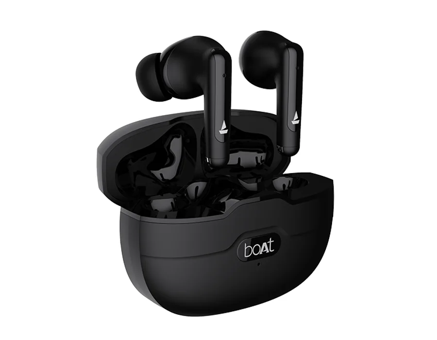 boAt Airdopes Unity ANC — Black