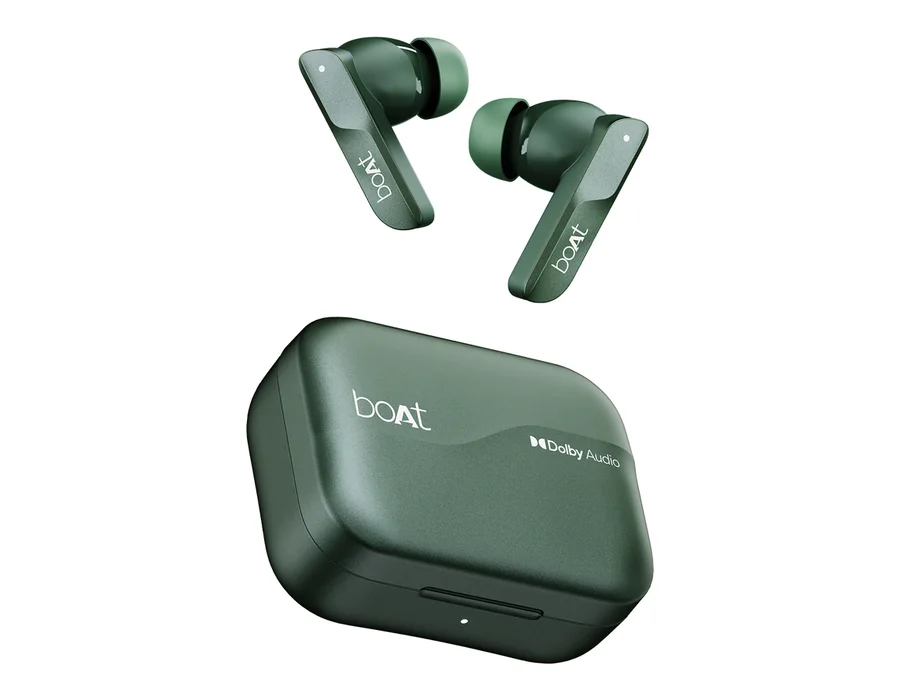 boAt Airdopes 800 — Interstellar Green