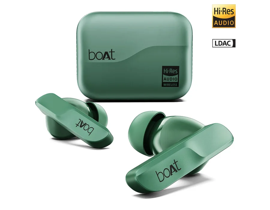 boAt Airdopes 800 HiDef — Emerald Green