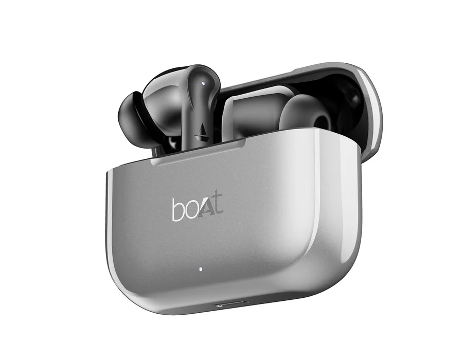 boAt Airdopes 161 (Metallic) — Ash Grey