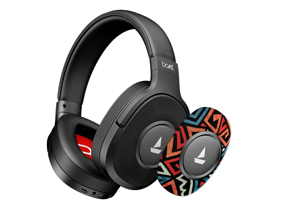 boAt Rockerz Plus 550 — Black Psyche