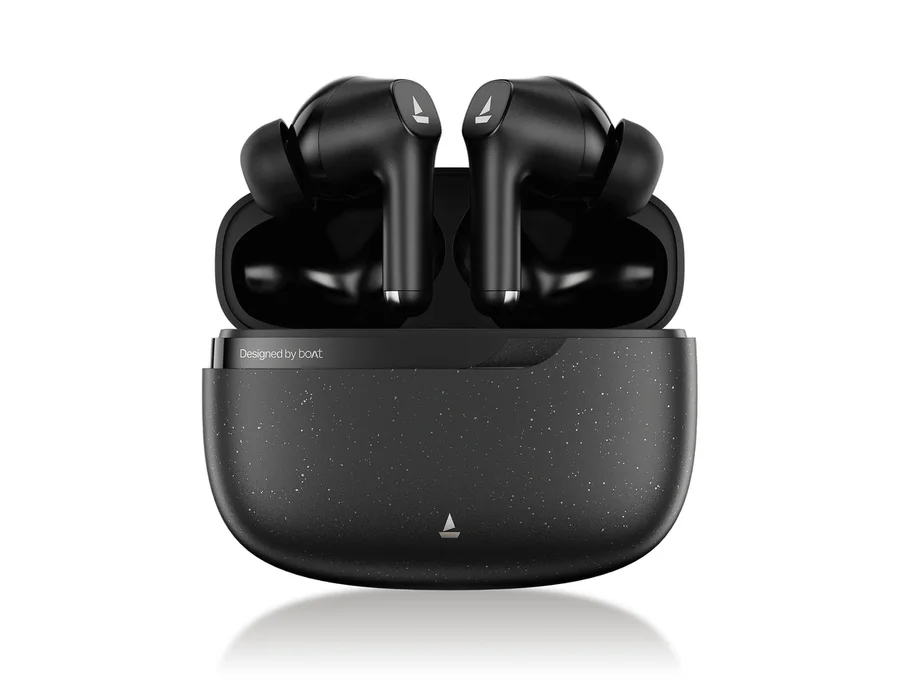 boAt Airdopes Prime Supreme — Stellar Black