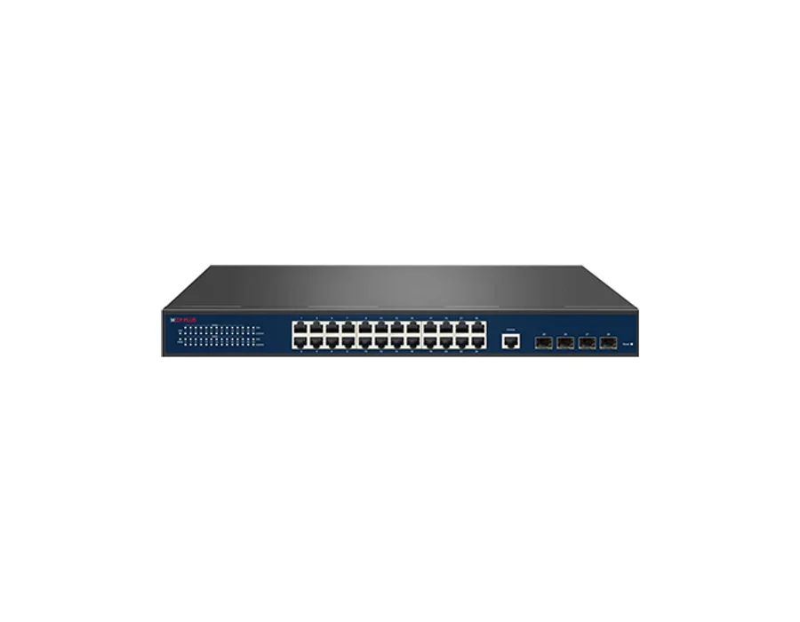 CP Plus CP-ANW-GPM24F4-N40-L3 – 24 Ports Gigabit Managed PoE Switch with 4 SFP Ports