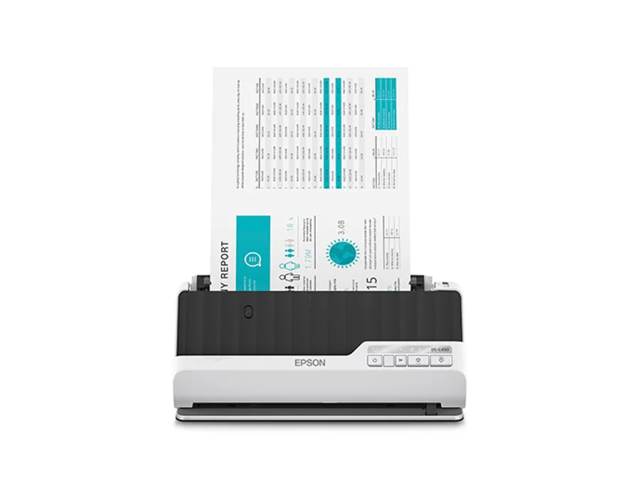 Epson DS-C490 Compact Desktop Document Scanner with Auto Document Feeder