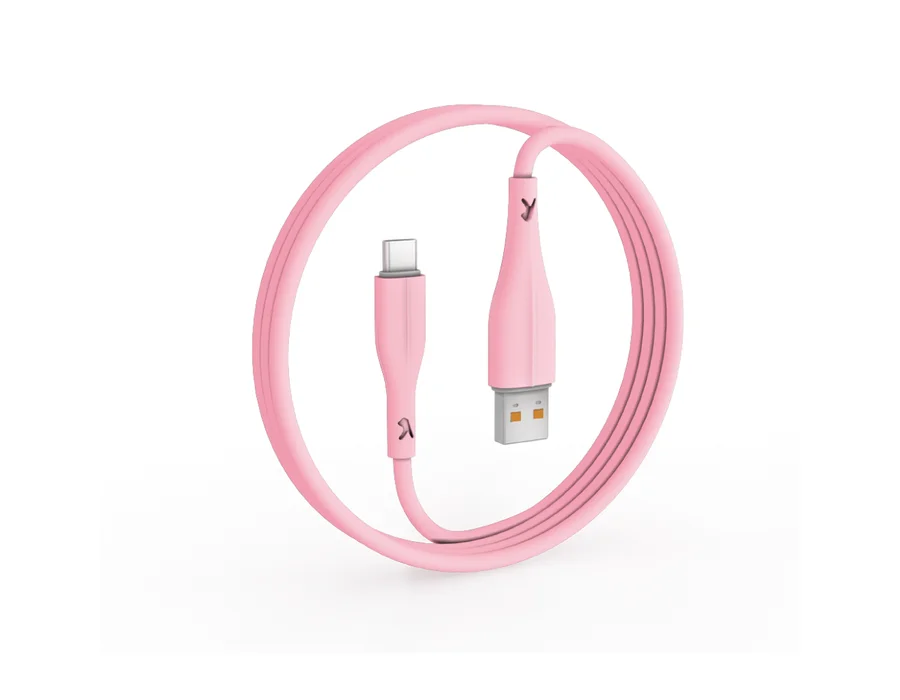 FINGERS COL-TypeC-02 — Pastel Pink - Type-A to Type-C