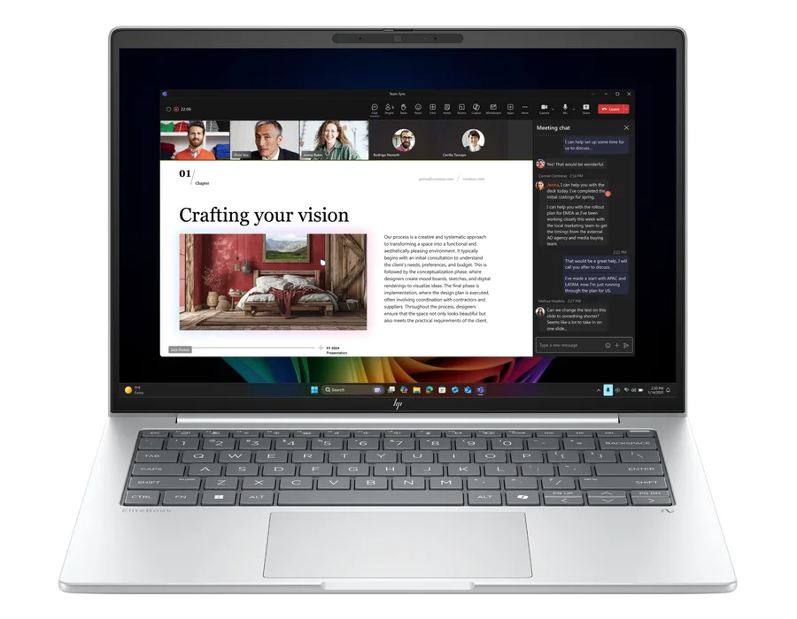 HP EliteBook 8 G1a 14 inch Notebook Next Gen AI PC