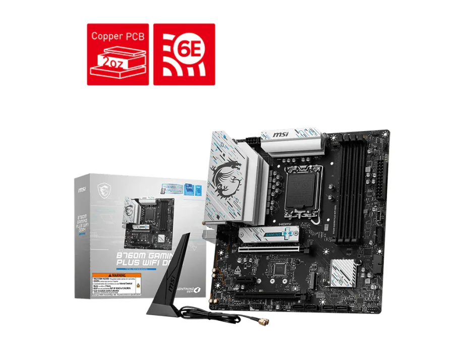MSI B760M GAMING PLUS WIFI DDR4