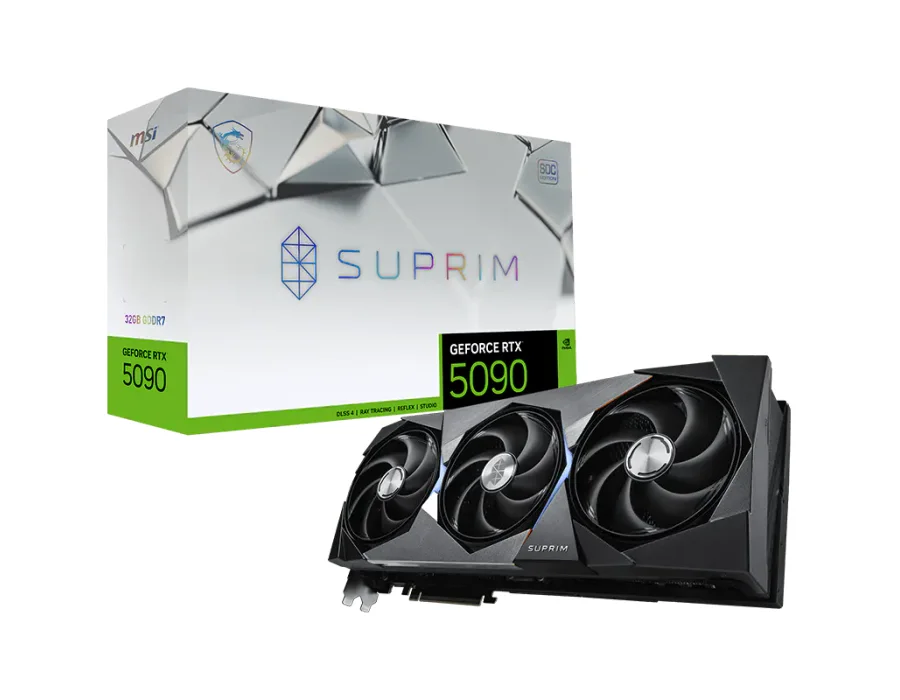MSI GeForce RTX™ 5090 32G SUPRIM SOC