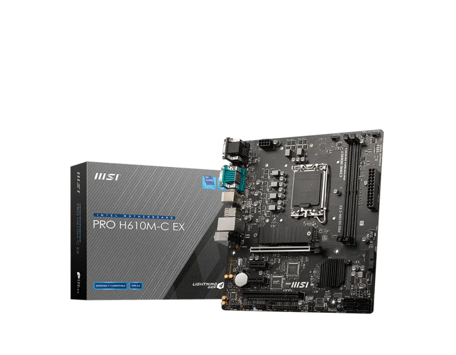 MSI PRO H610M-C EX