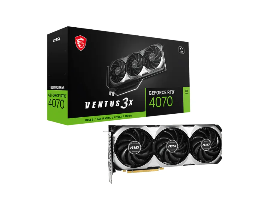 MSI GeForce RTX™ 4070 VENTUS 3X 12G