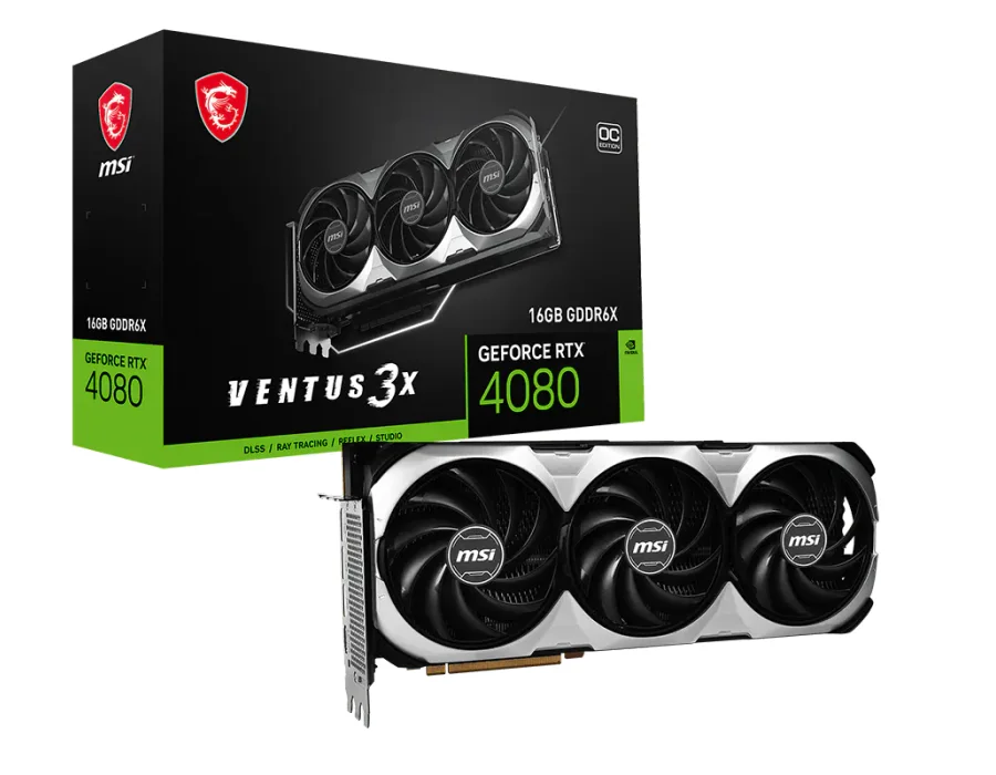 MSI GeForce RTX™ 4080 16GB VENTUS 3X OC